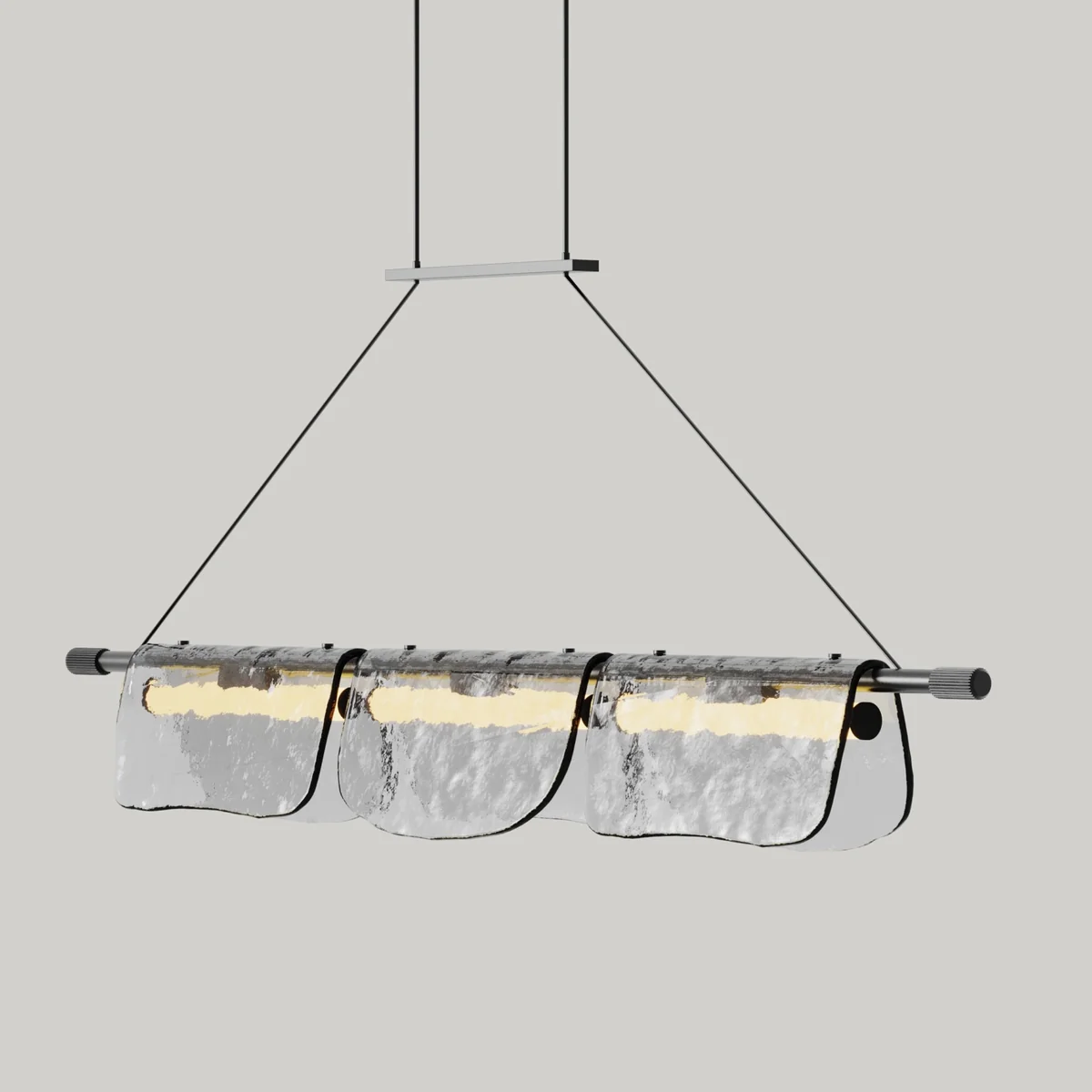 Aromas del Campo Lida Glass suspension aged gold