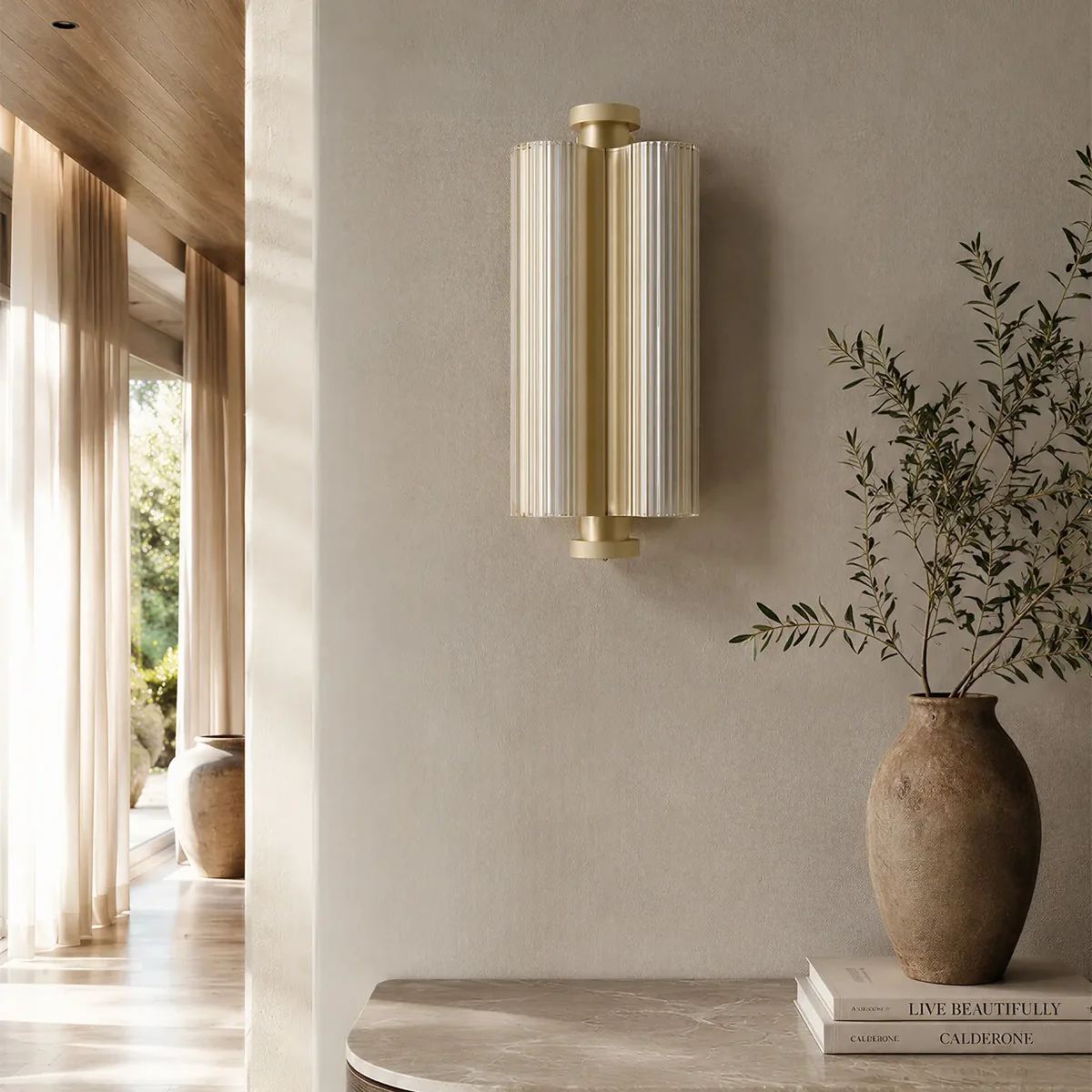 Aromas del Campo Ryst Wall lamp aged gold