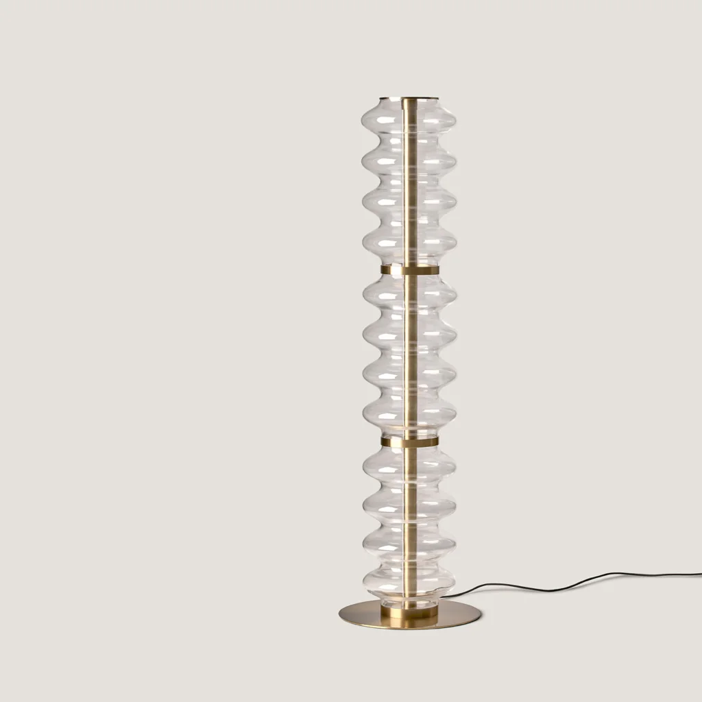 Aromas del Campo Vitree Floor lamp aged gold