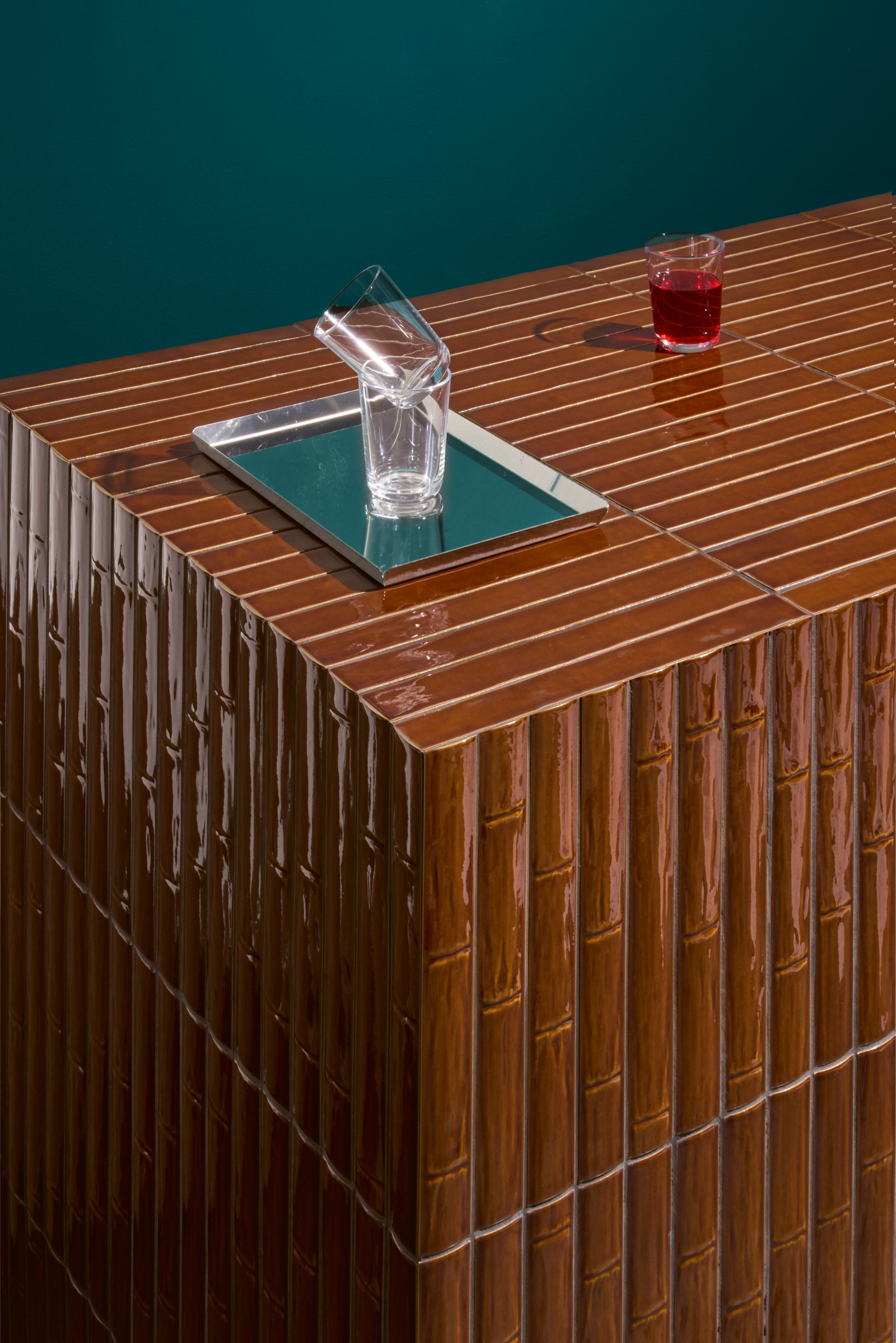 41zero42 Milano 70 Bamboo cognac 4x31 cm
