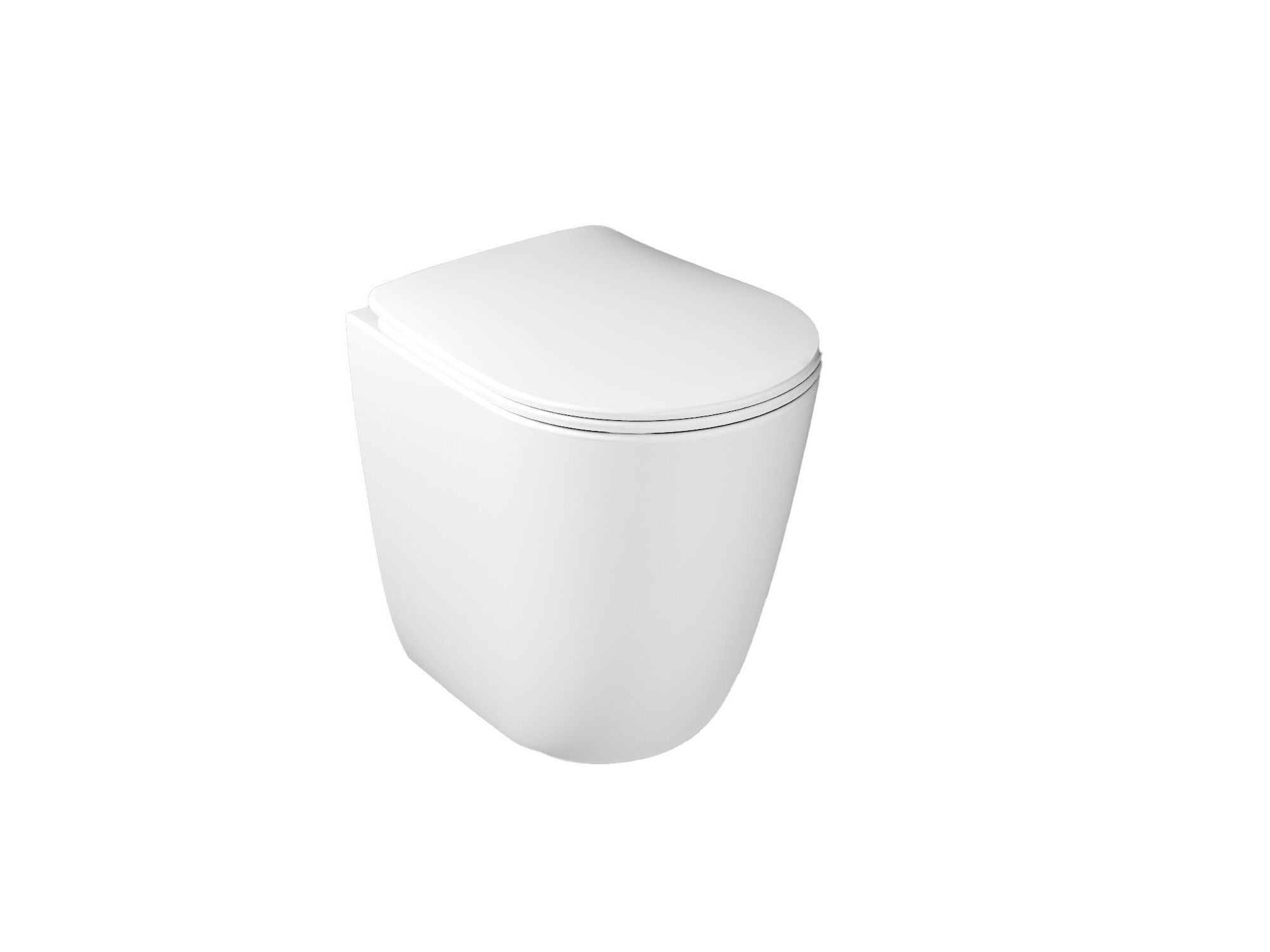 AXA Piccola Eva BTW wc no-rim white glossy