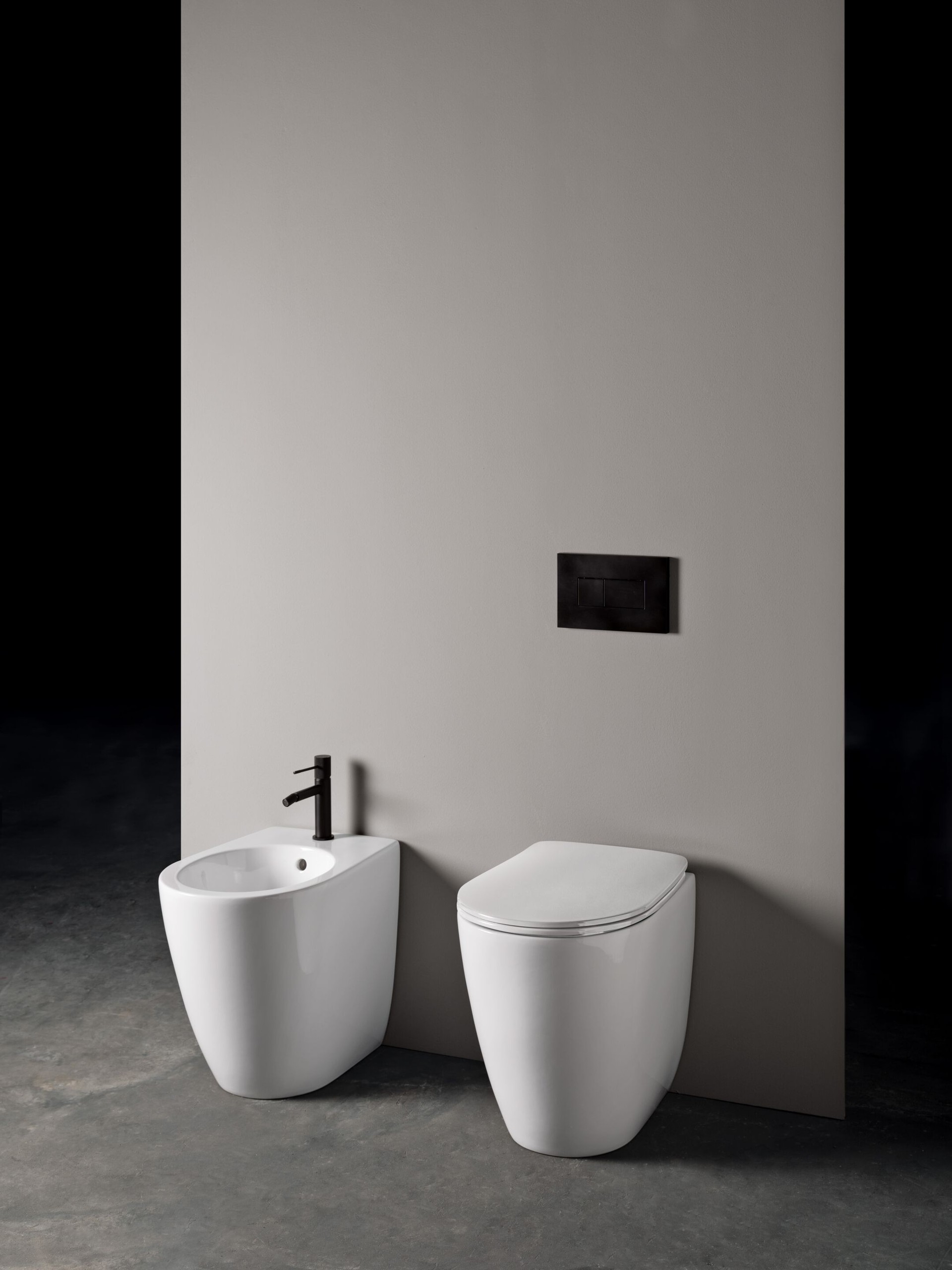 AXA Piccola Eva BTW wc no-rim white glossy