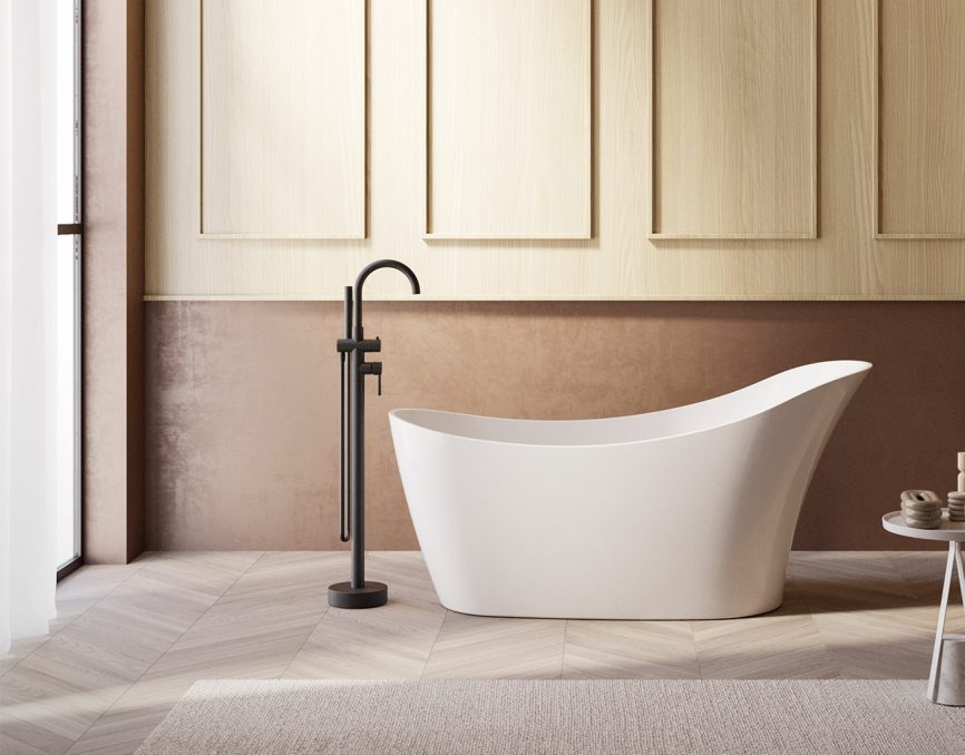 Colacril Venezia Acrylic freestanding bathtub 167x82x65 cm