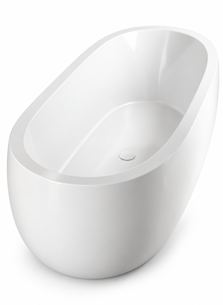 Colacril Verona Acrylic freestanding bathtub 183x70x58 cm