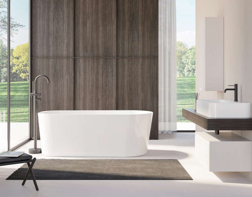Colacril Savona Acrylic freestanding bathtub 170x80x60 cm