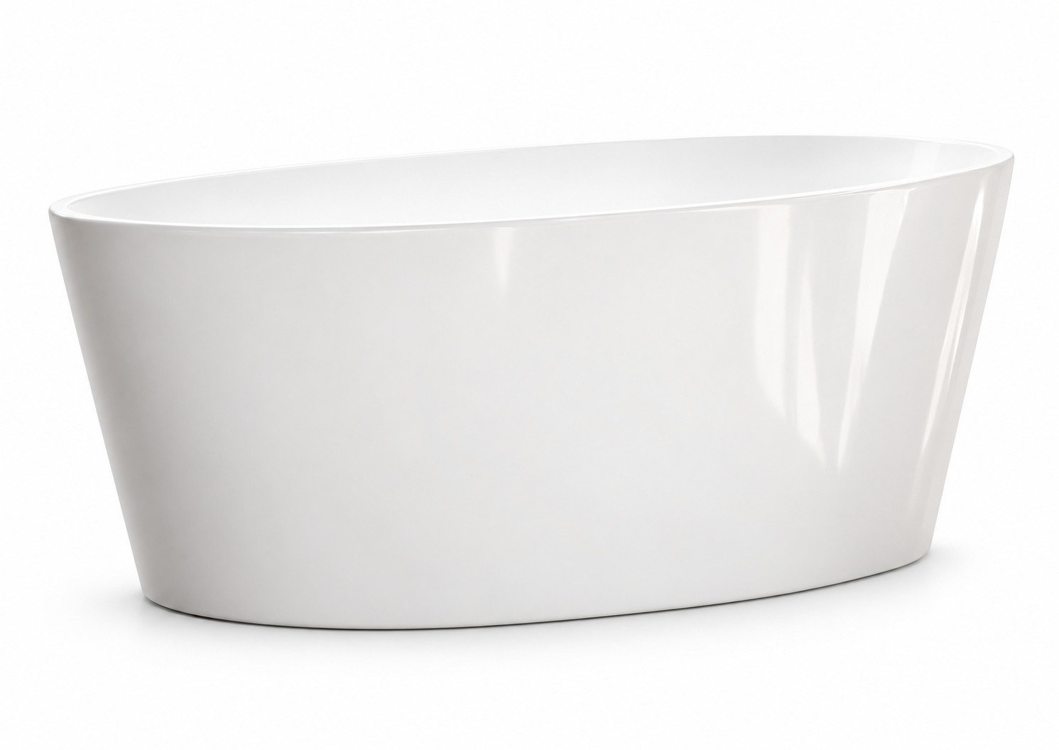 Colacril Viterbo Acrylic freestanding bathtub 160x80x60 cm