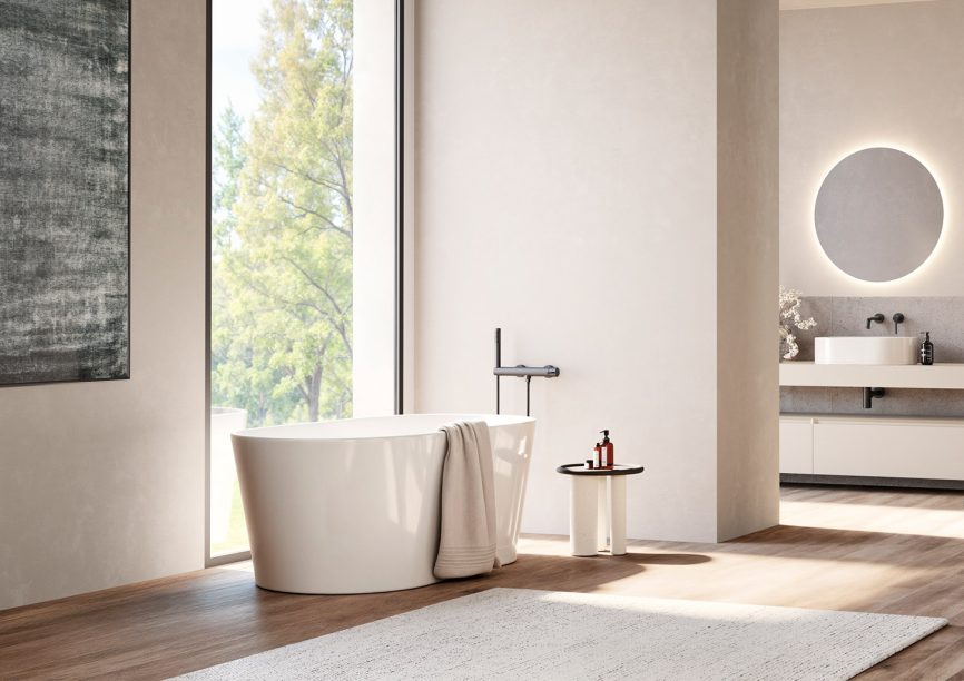 Colacril Viterbo Acrylic freestanding bathtub 160x80x60 cm
