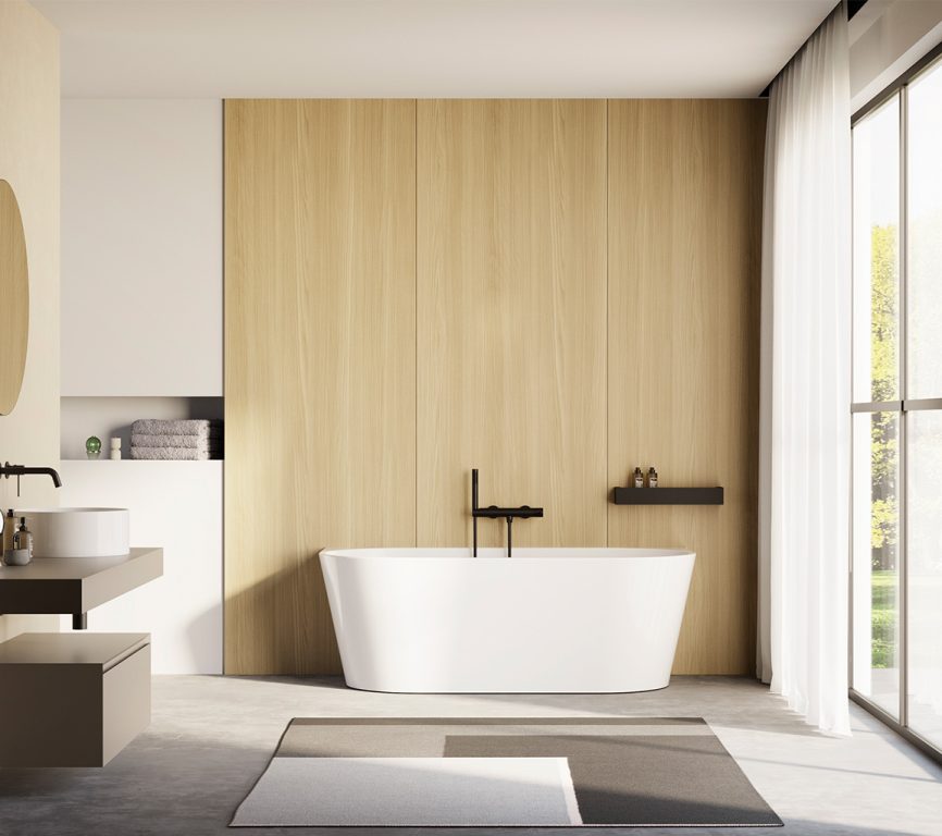 Colacril Bari Acrylic freestanding bathtub 170x80x58 cm