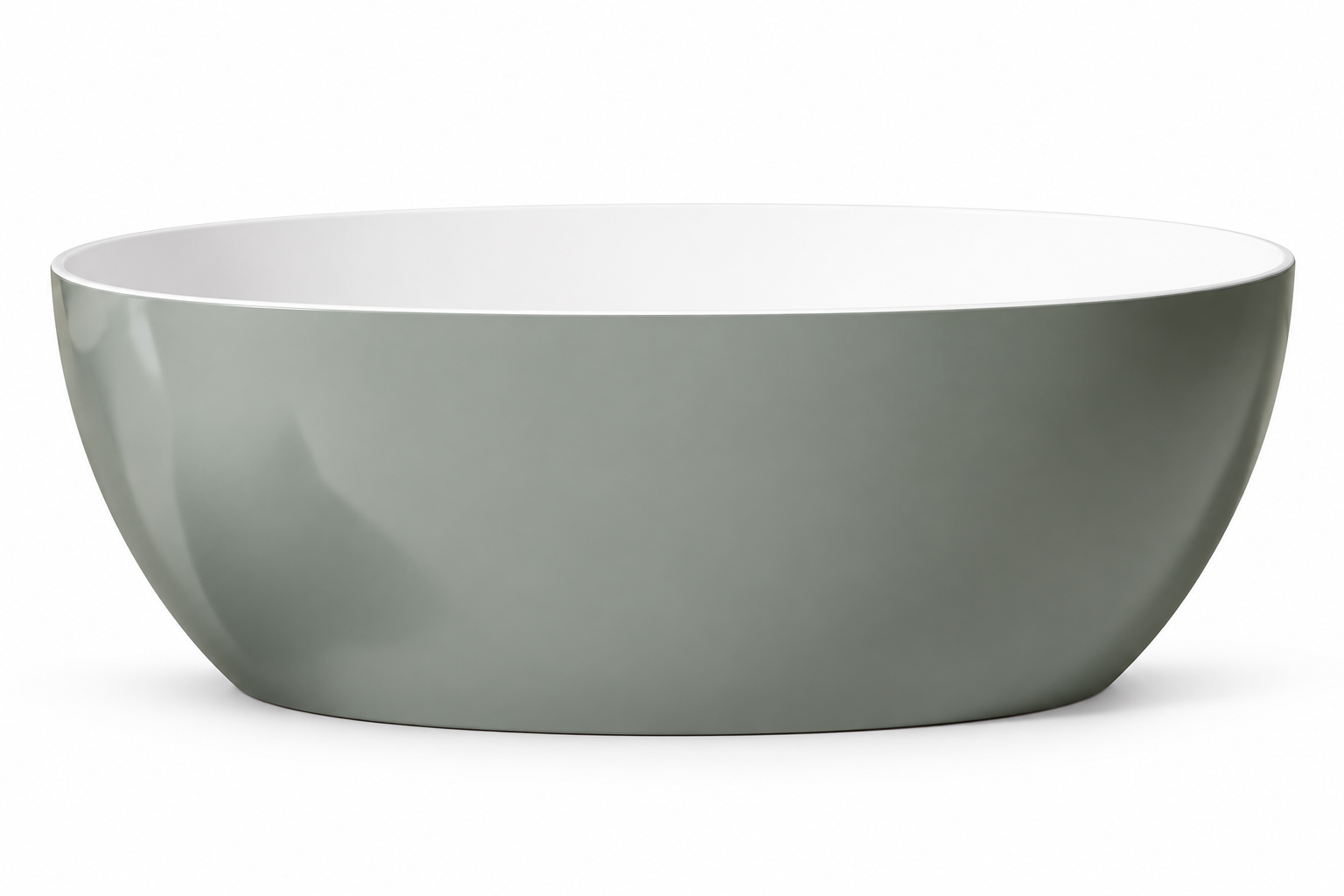 Colacril Capri Acrylic freestanding bathtub 170x82x58 cm glossy lago