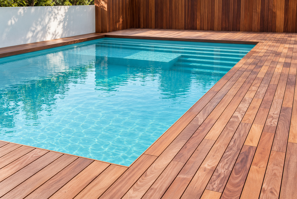 Deck Expert — Refined Pool and Garapa Deck
