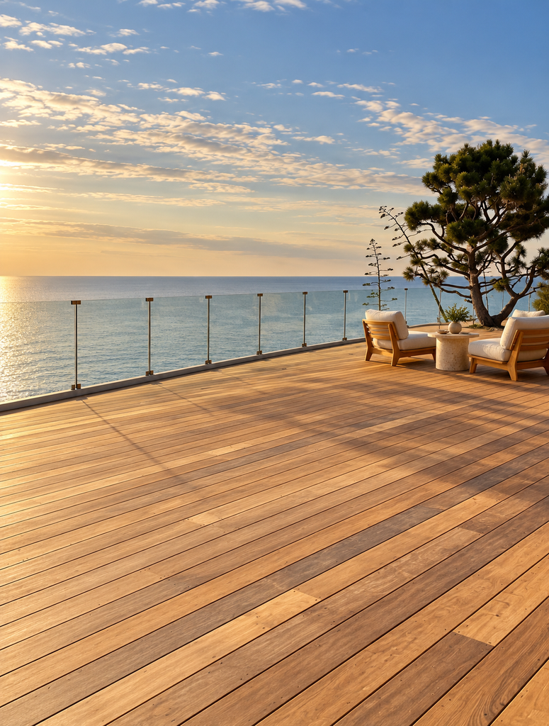 Deck Expert — 4.Quiet luxury seaside terrace