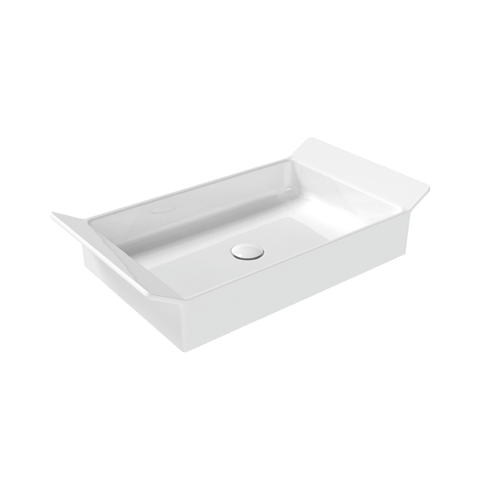 Flaminia Box Counter-top basin 60 cm latte matt