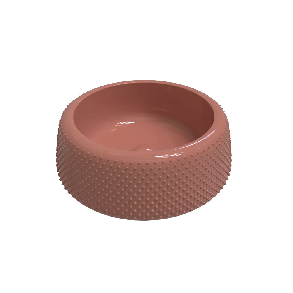 Flaminia Falala Counter-top basin 46 cm terracotta