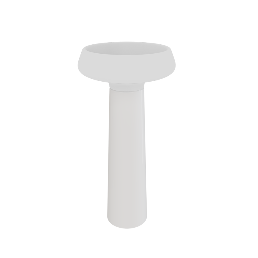 Flaminia Hsu Freestanding basin 44 cm miele and tundra