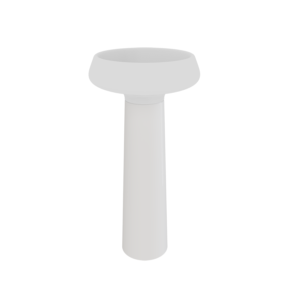 Flaminia Hsu Freestanding basin 44 cm miele and tundra