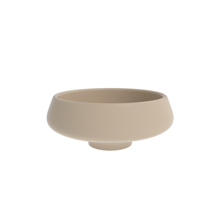 Flaminia Hasu Counter-top basin 44 cm argilla matt