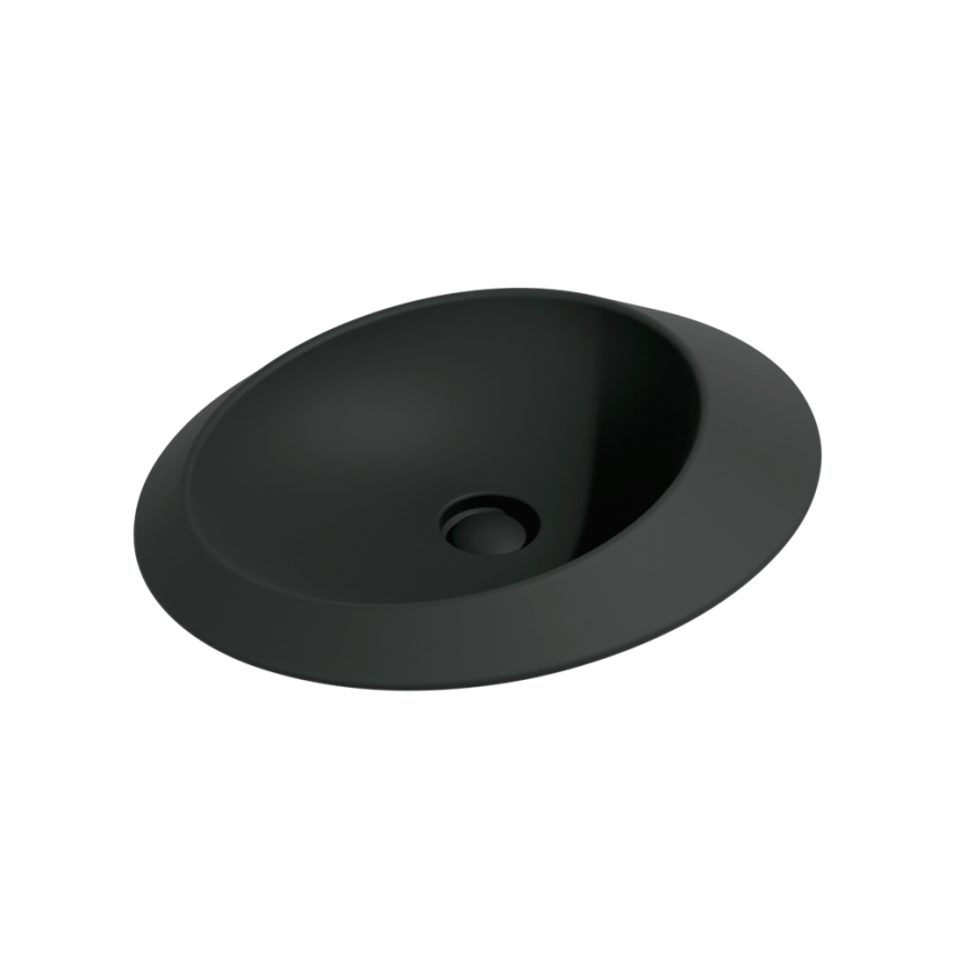 Flaminia Spire Counter-top basin 58 cm carbone matt