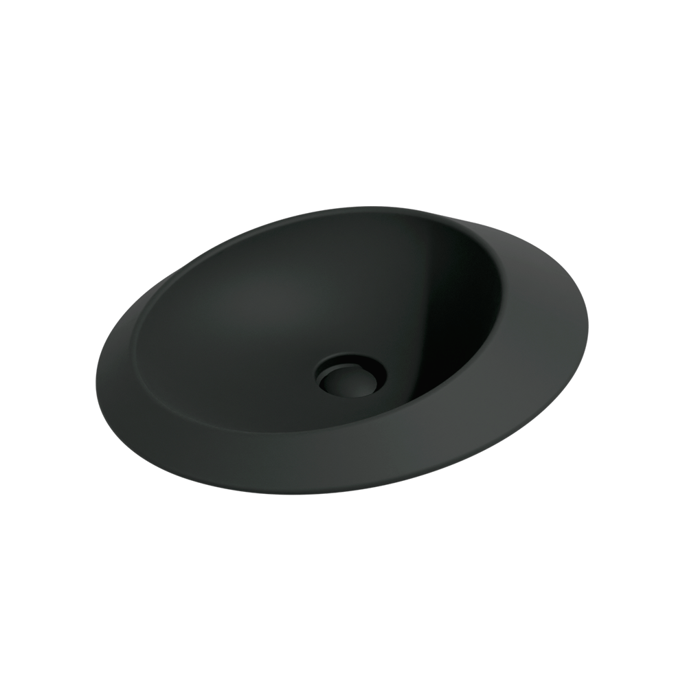 Flaminia Spire Counter-top basin 58 cm carbone matt