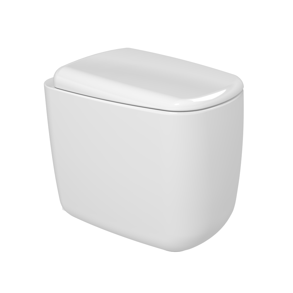 Flaminia Mono Gosilent BTW wc white glossy