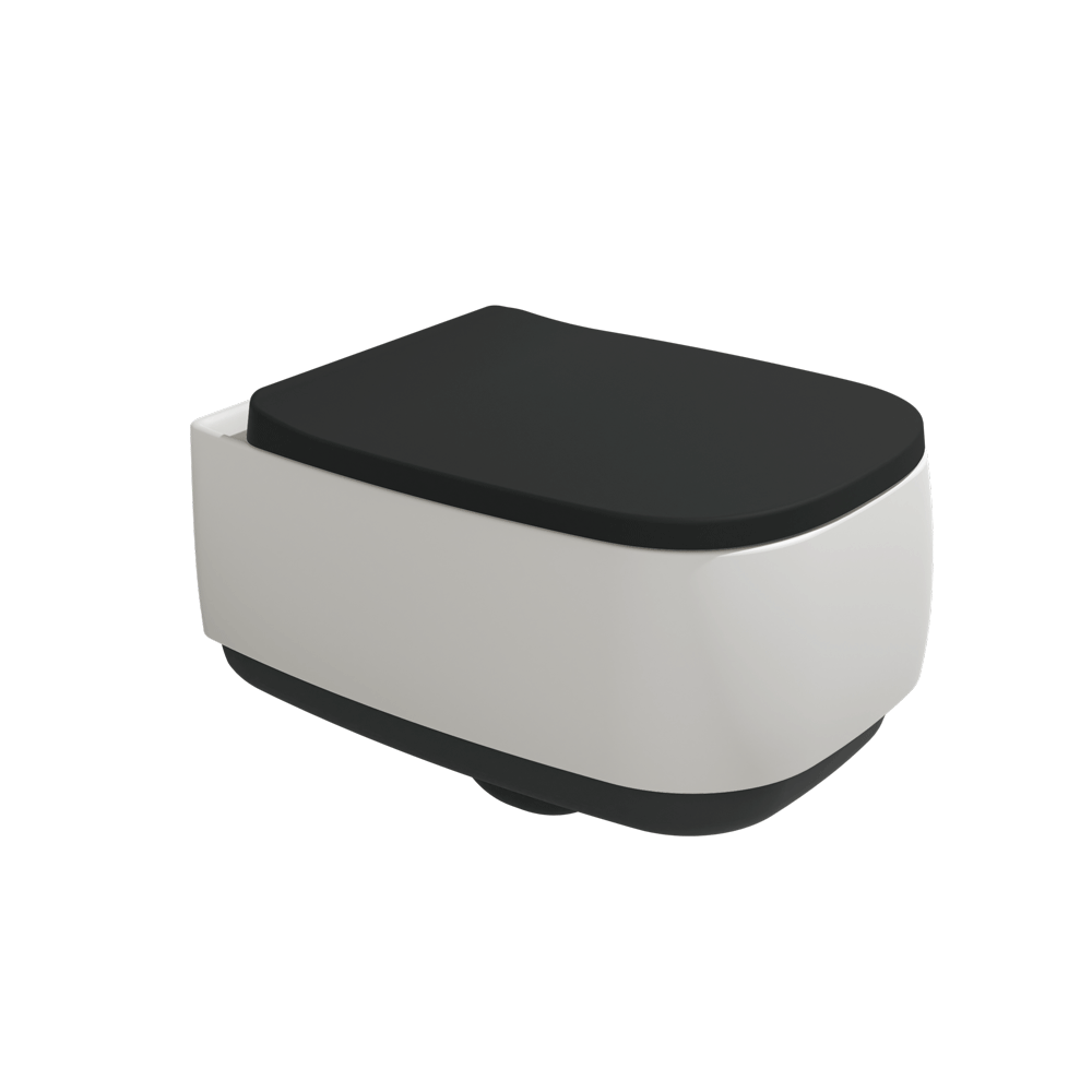 Flaminia Flag Goclean Wall-hung  wc latte-carbone