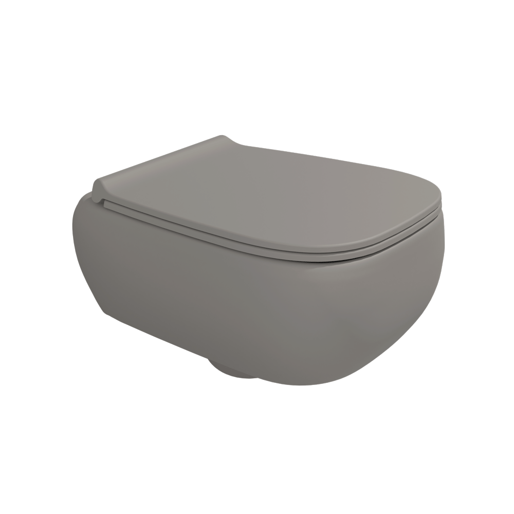 Flaminia Fluo Goclean Wall-hung wc cenere matt