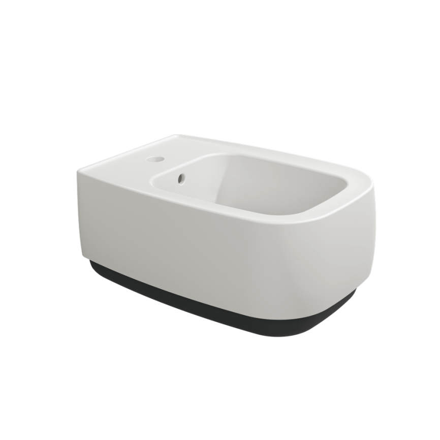 Flaminia Flag Wall-hung bidet latte-carbone