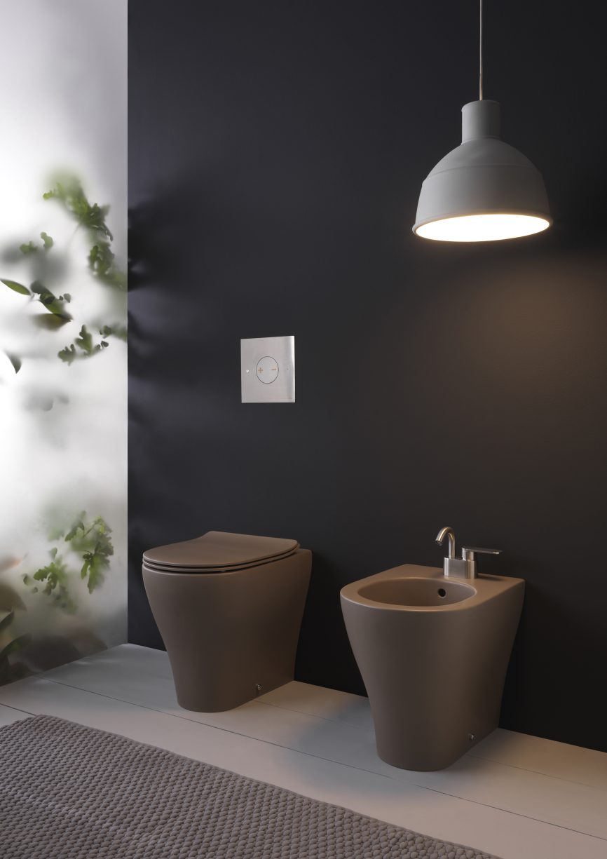Flaminia App BTW bidet fango matt