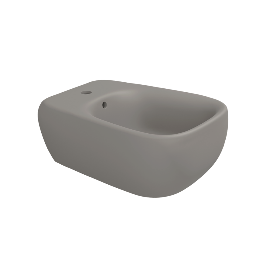 Flaminia Fluo Wall-hung bidet cenere matt