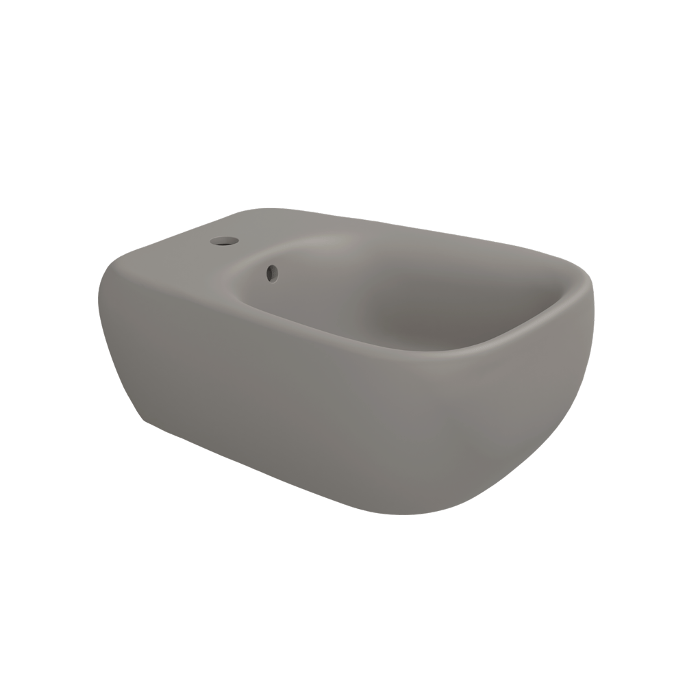 Flaminia Fluo Wall-hung bidet cenere matt