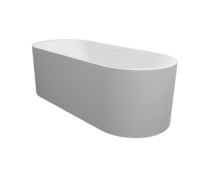 Riho Valor Solid surface freestanding bathtub 170x72x55 cm