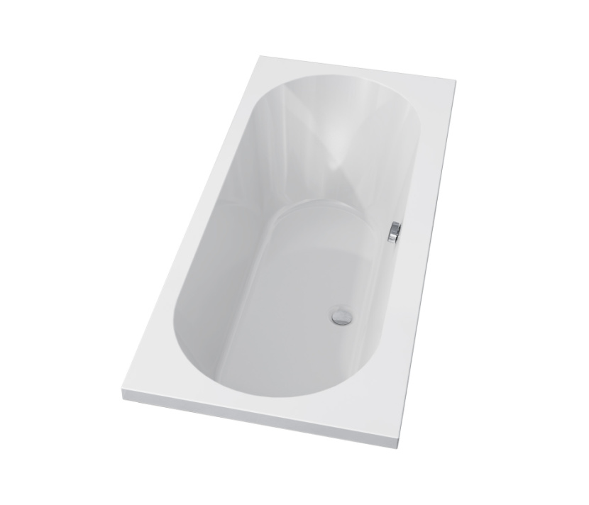Riho Carolina Built-in bathtub 170x80x53 cm glossy white