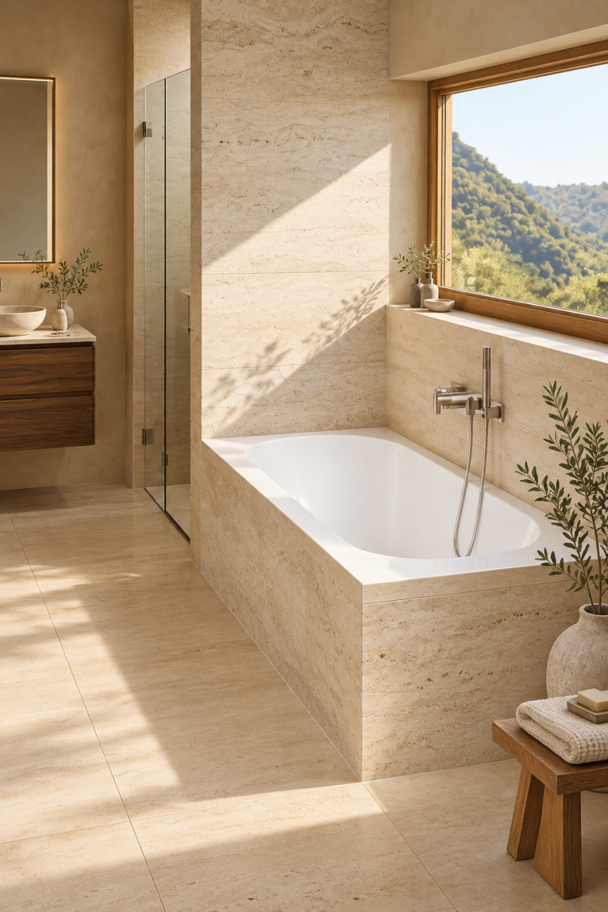 Riho Carolina Built-in bathtub 170x80x53 cm glossy white