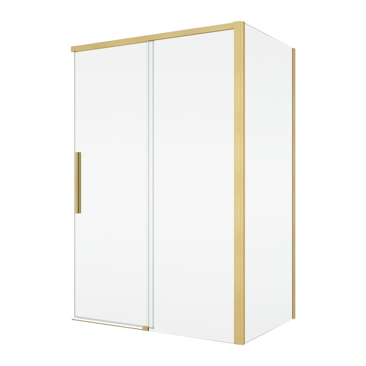 Ronal Bathrooms Oriana Brushed gold 120x80x200 cm