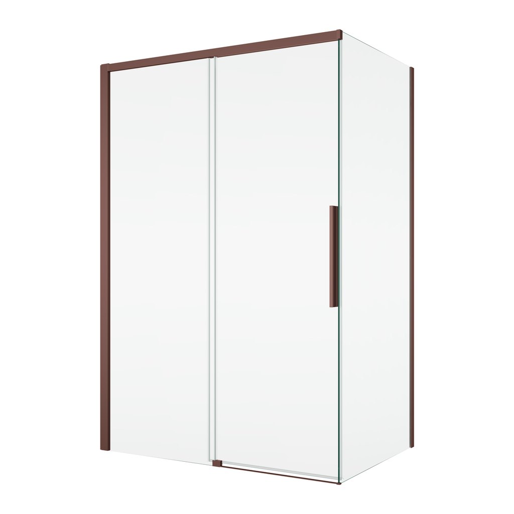 Ronal Bathrooms Oriana Bordeaux metal 160x80x200 cm