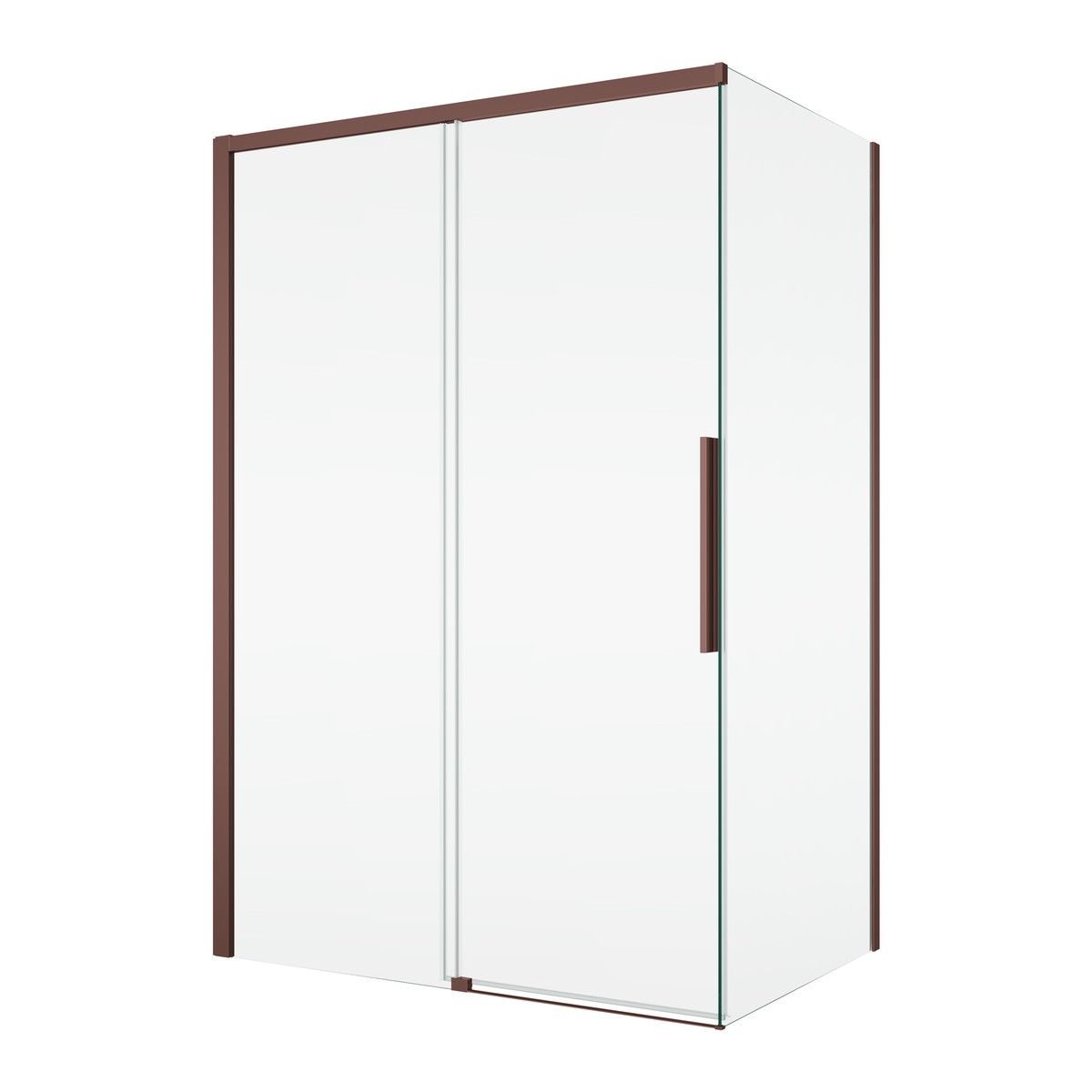 Ronal Bathrooms Oriana Bordeaux metal 160x80x200 cm