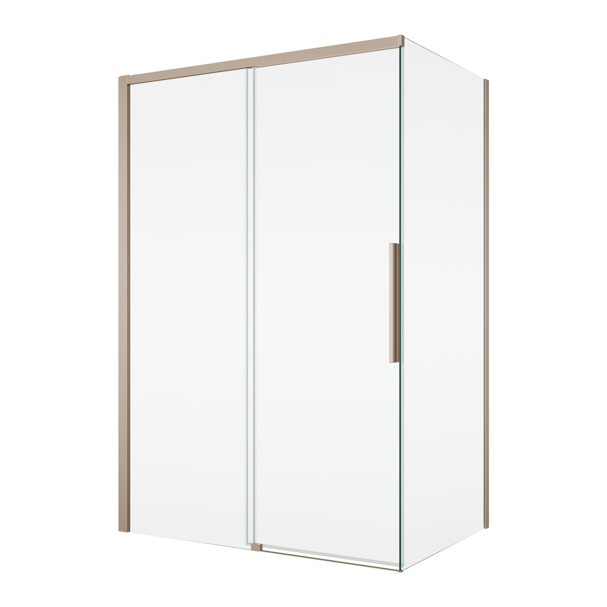 Ronal Bathrooms Oriana Bronze brushed 140x100x200 cm
