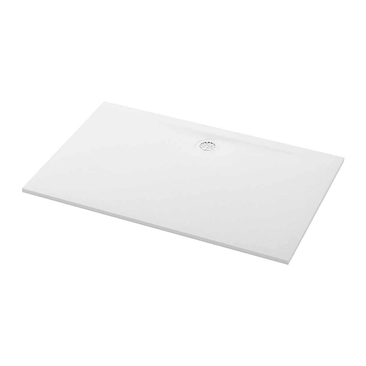Ronal Bathrooms Air Mineralite Shower tray white matt
