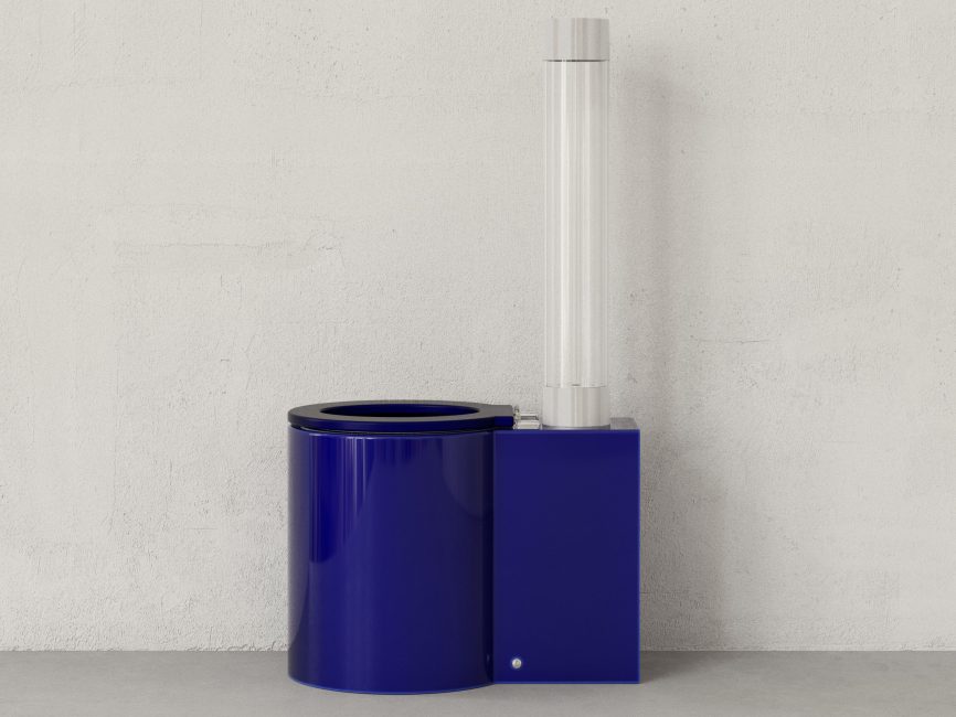 Trone Icone Floor-standing modern toilet blue