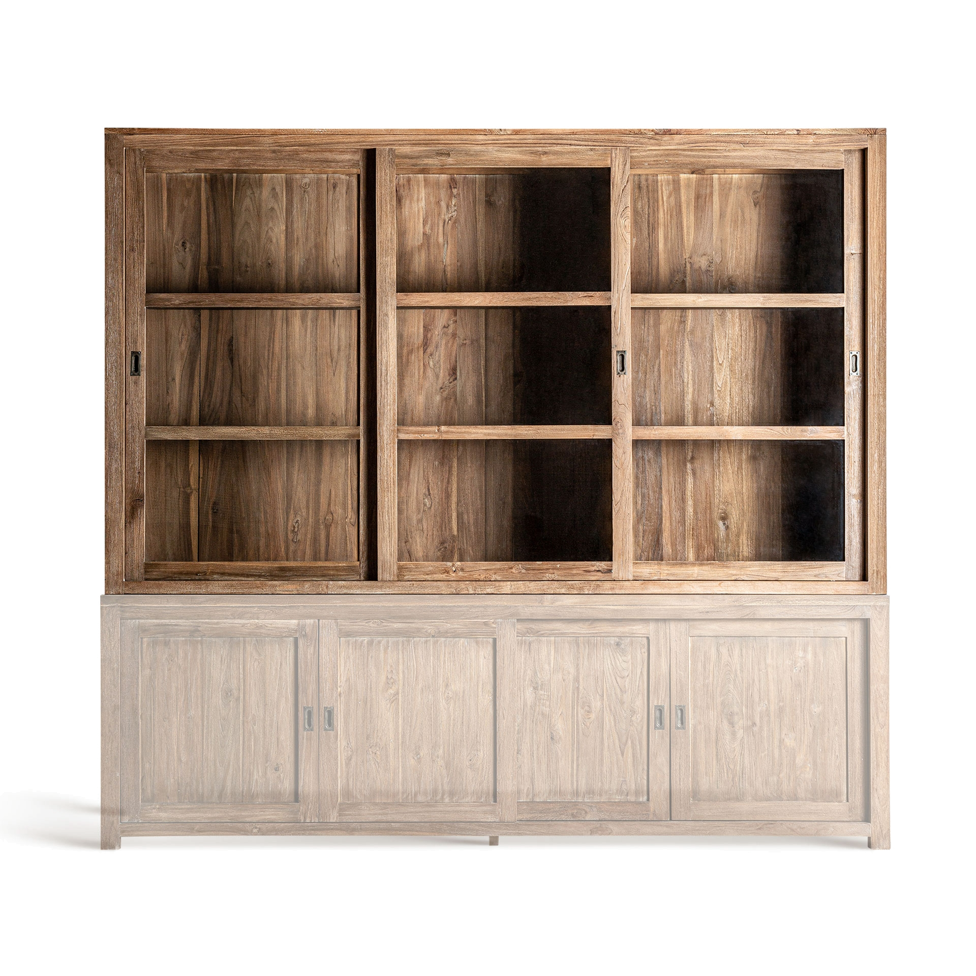 VICAL Nysted Glass cabinet 240x48x143 cm