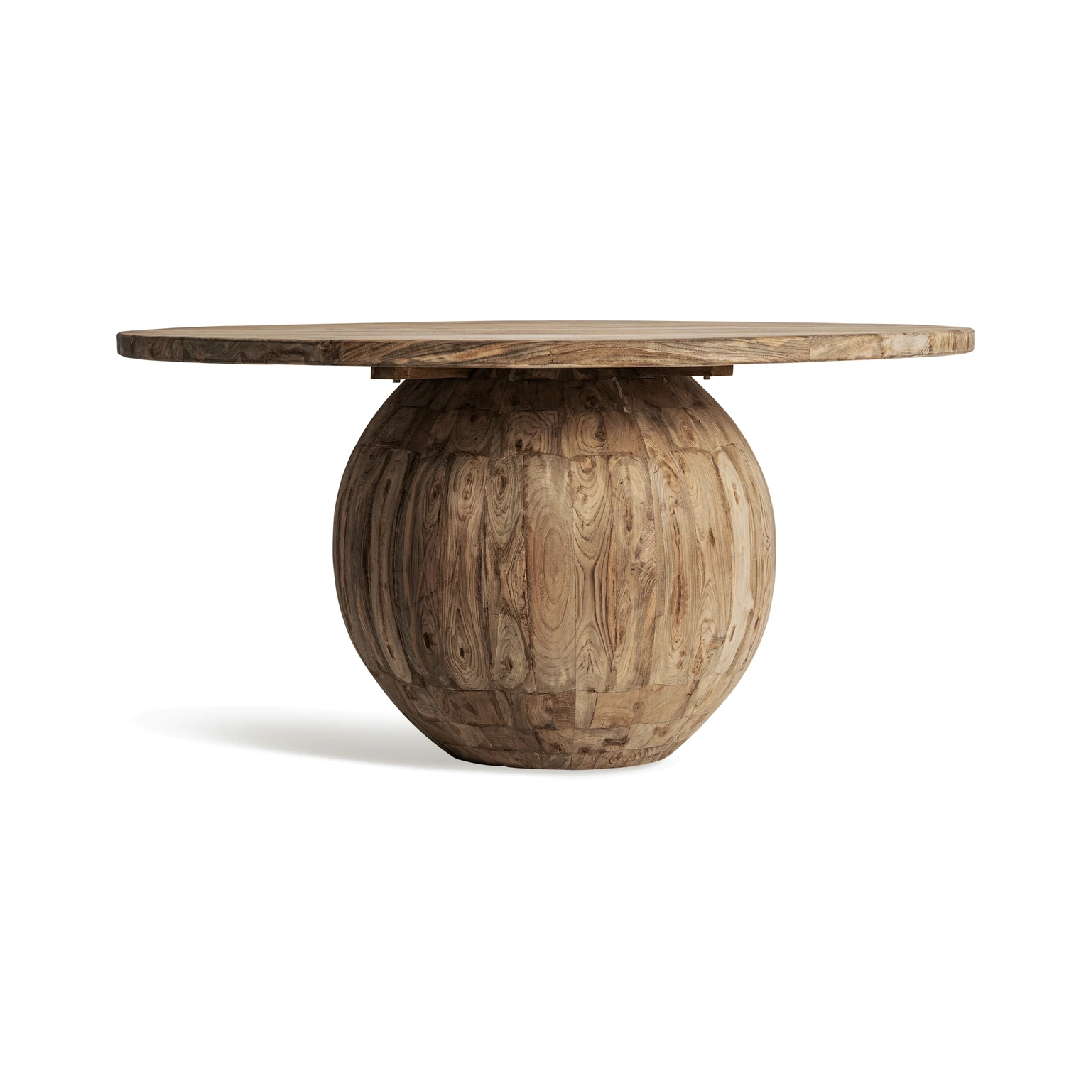 VICAL Erloy Teak wood dining table 150x150x76 cm