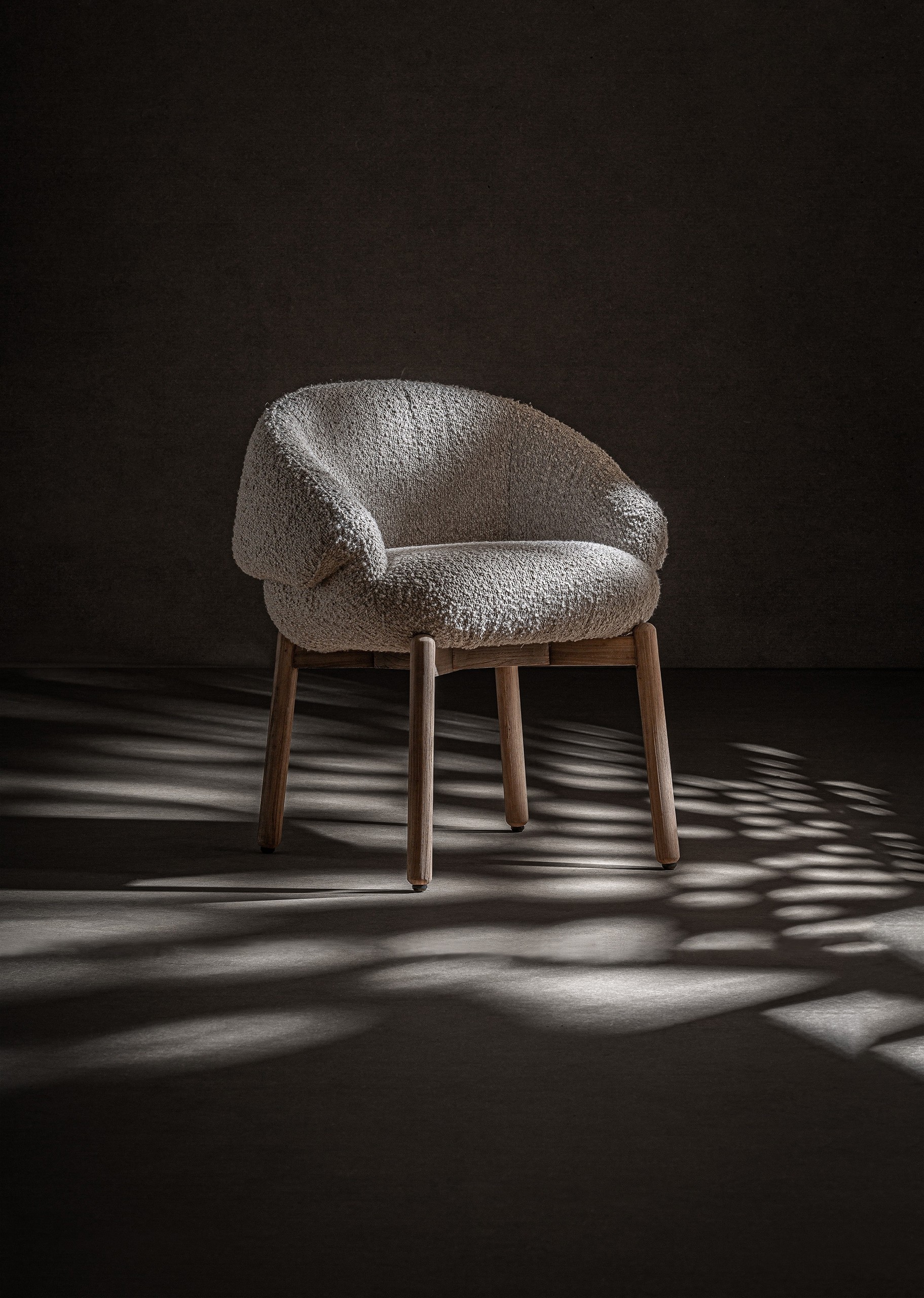 VICAL Jacquard Upholstered chair 66x58x74 cm