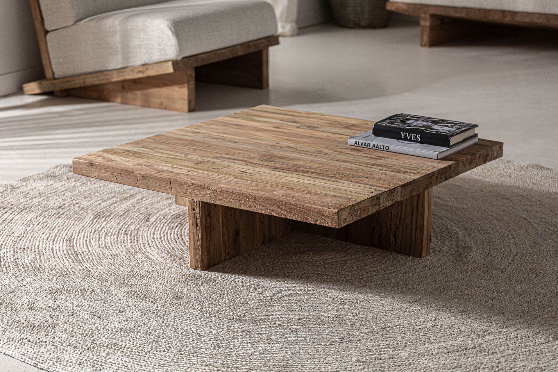 VICAL Pure Coffee table 100x100x27 cm