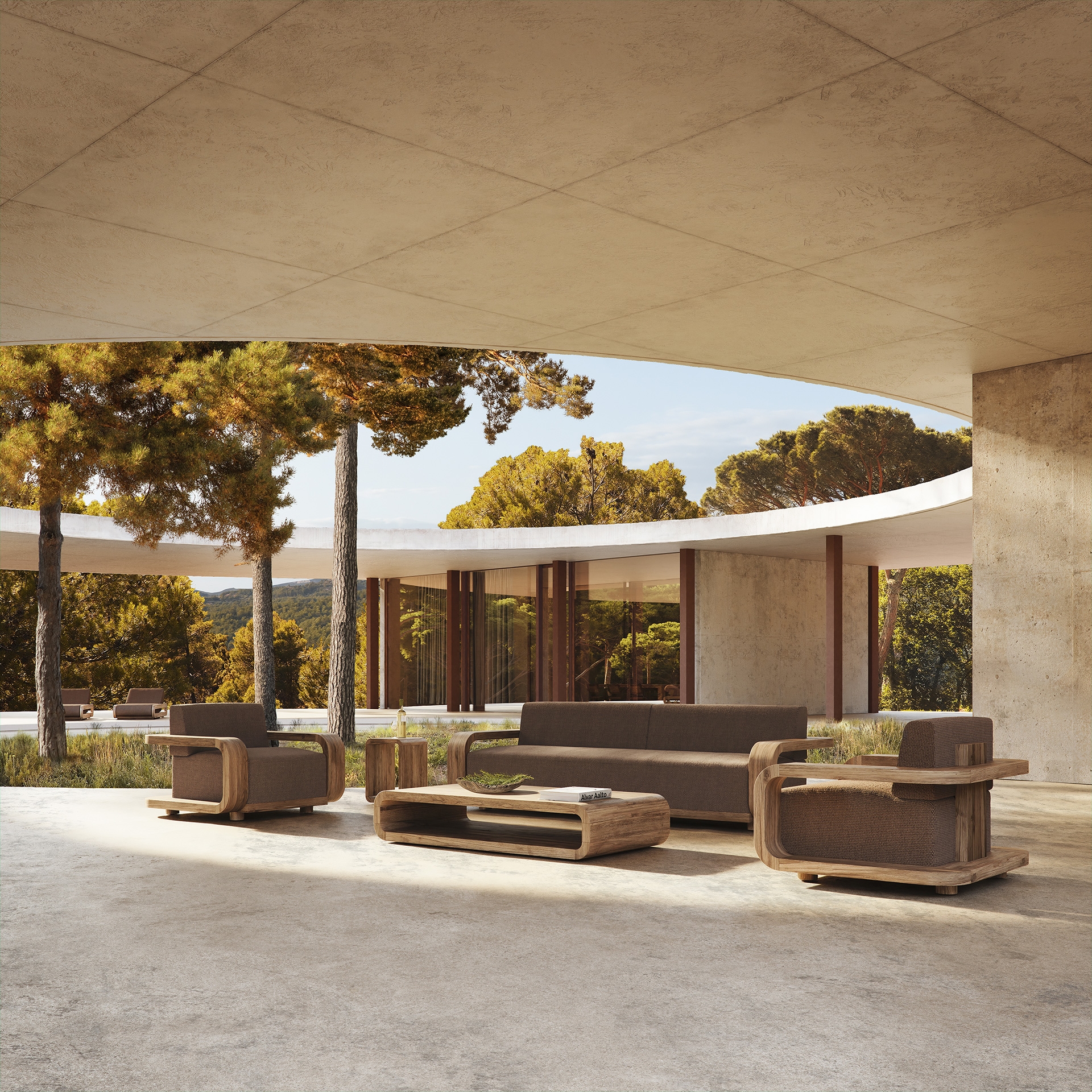 VICAL Corba Outdoor armchair 110x100x84 cm