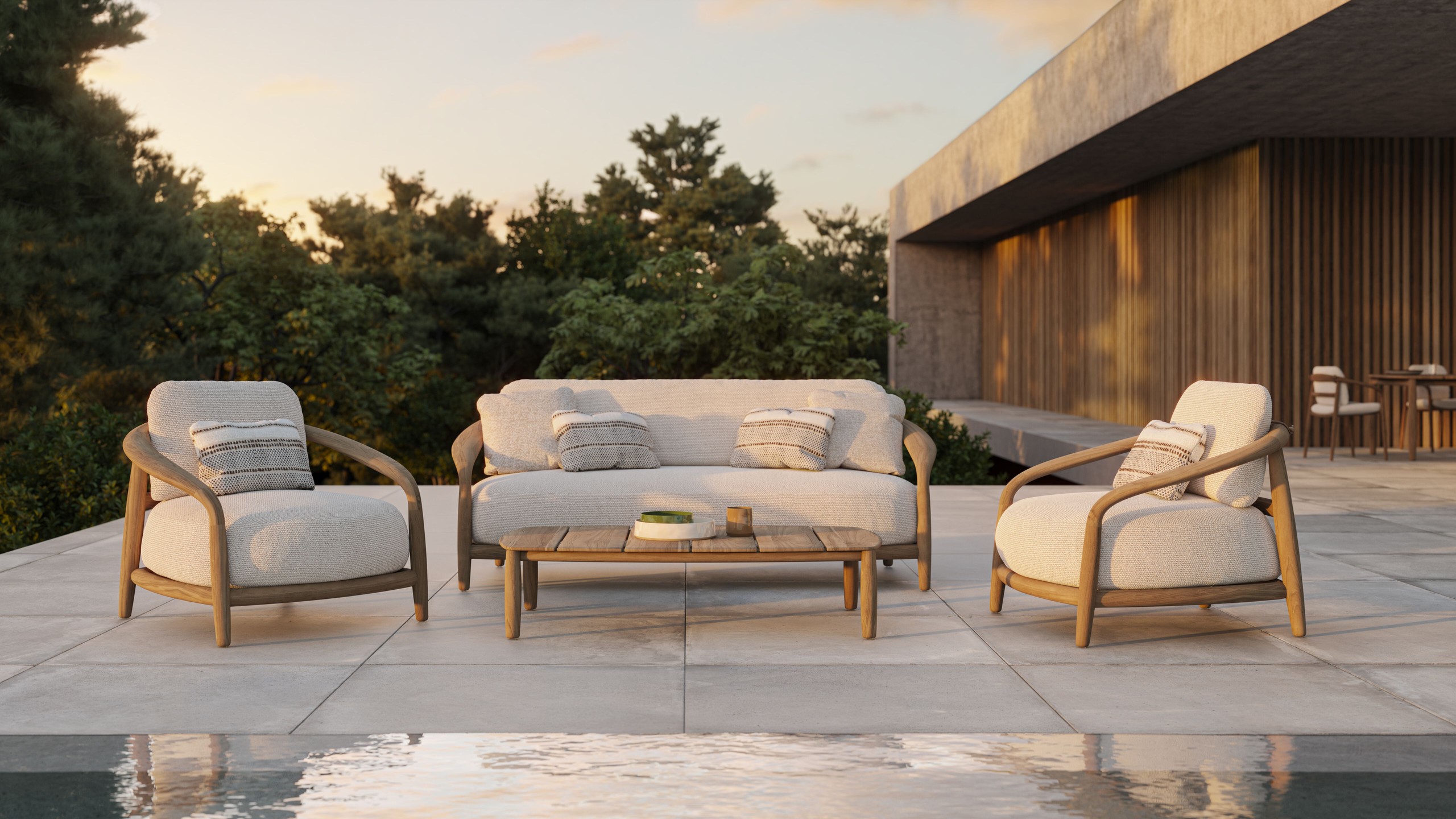 VONDOM Fusta Lounge chair 98x95x83 cm