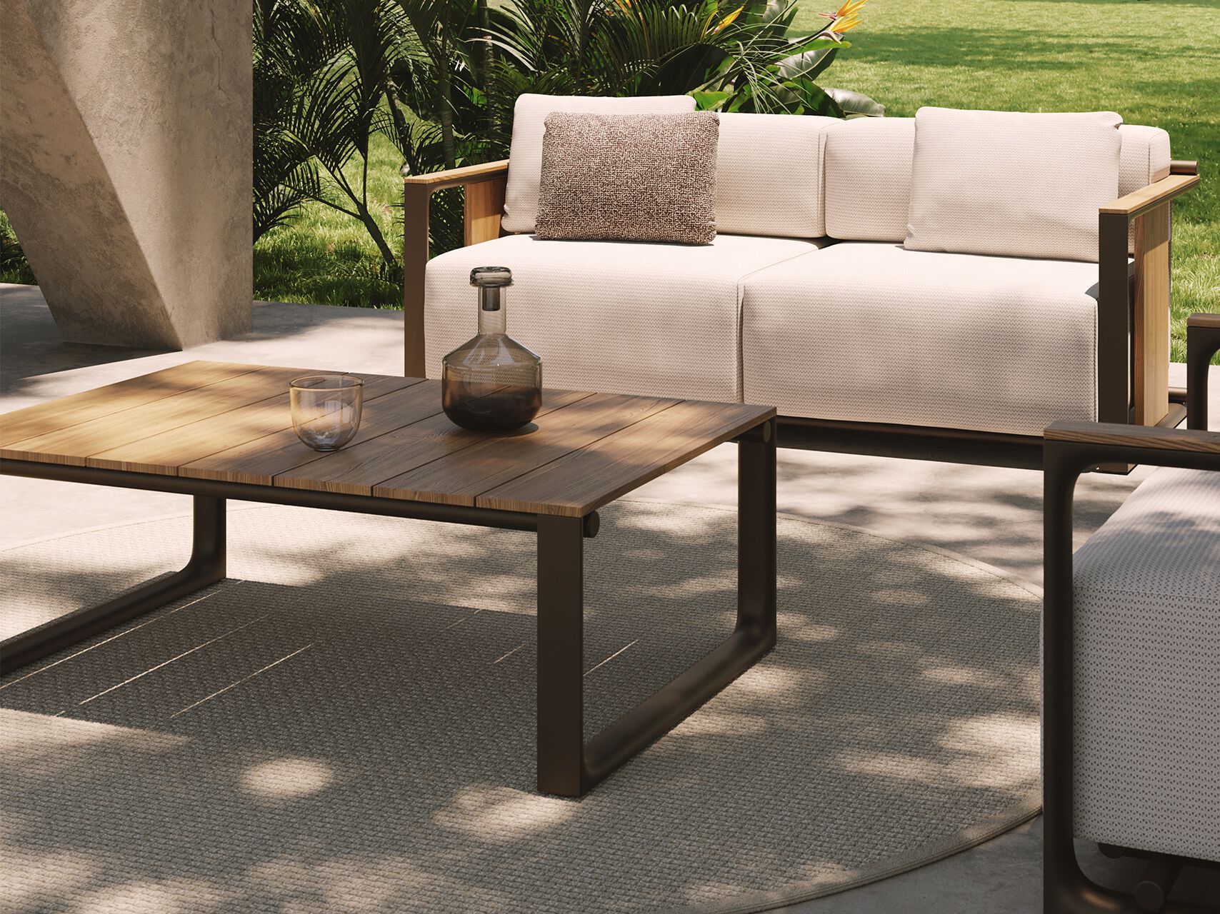 VONDOM Tulum Coffee table 120x80x42 cm