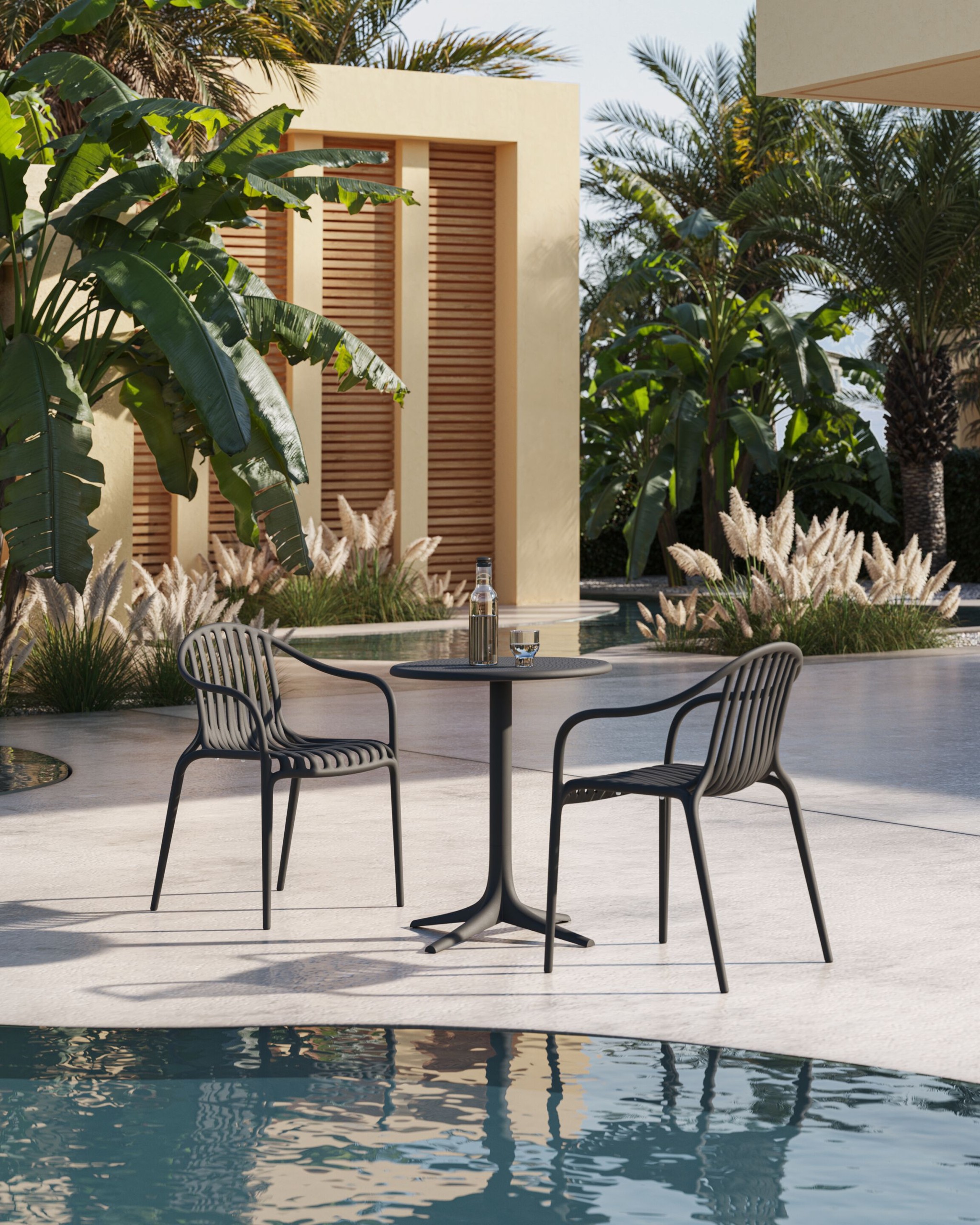 VONDOM Palm Chair 57x56x81cm