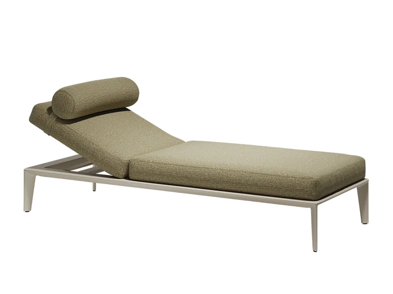 VONDOM Pasadena Sun lounger 200x80x62 cm