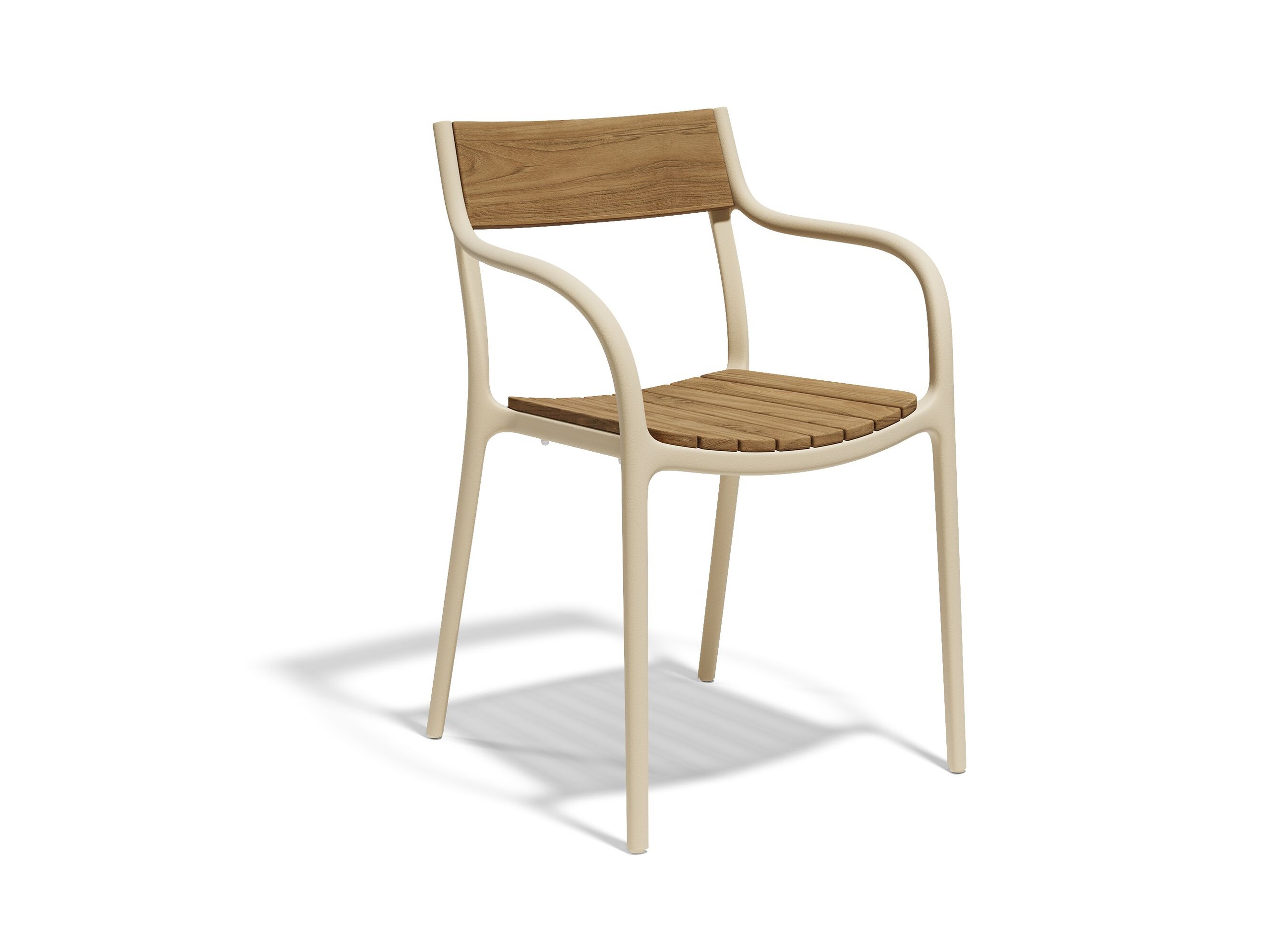 VONDOM Madison Chair wood 58x54x83cm