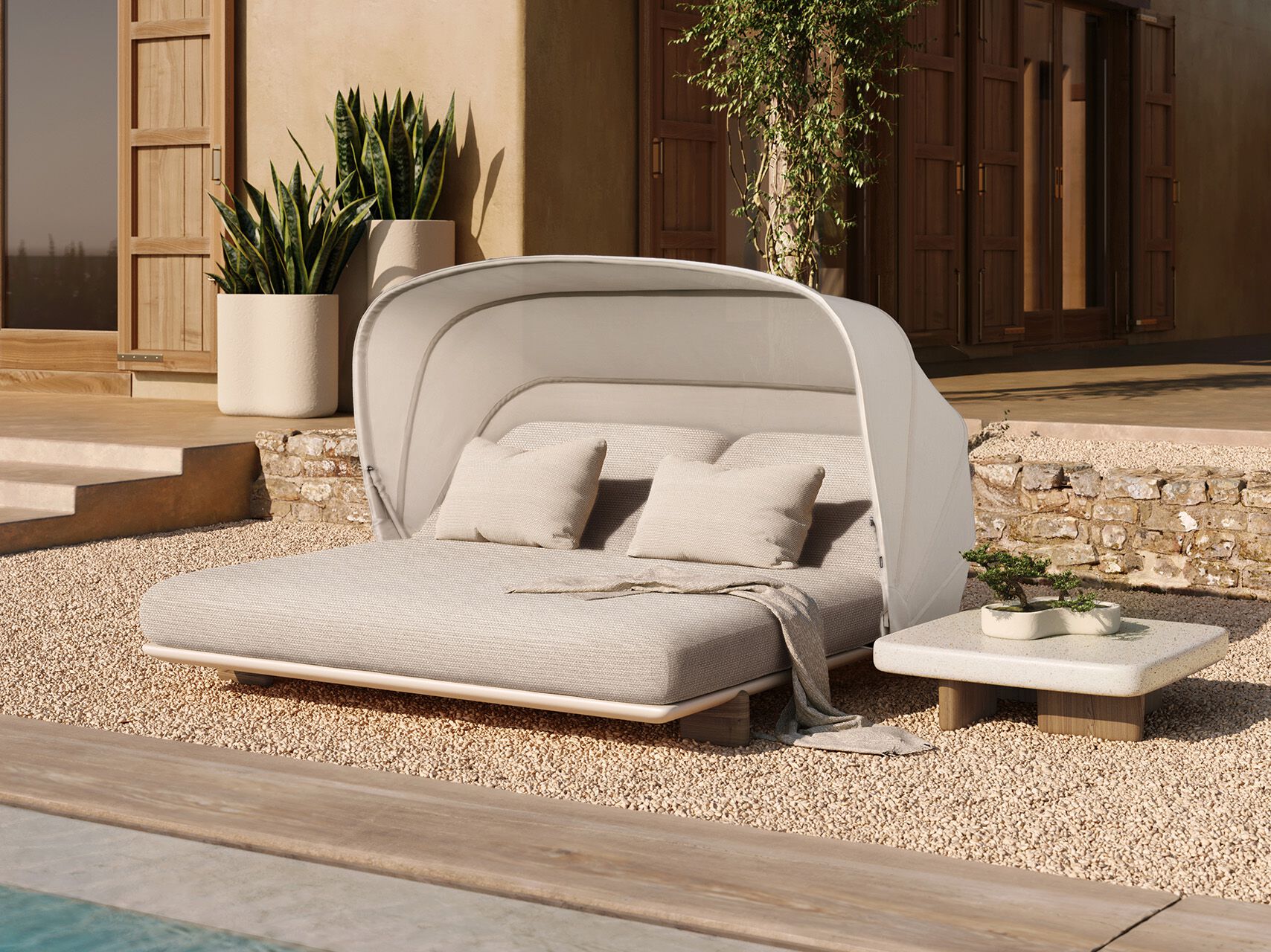 VONDOM Milos Daybed sunroof 195x234x139 cm