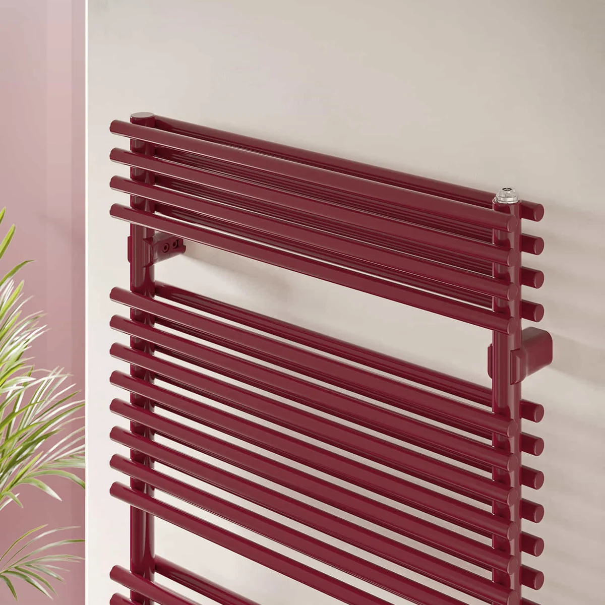 Irsap Flauto 2 Steel towel radiator 1762x606 mm Claret
